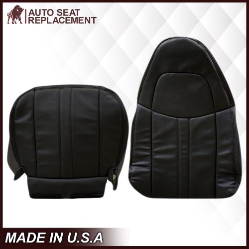 2003-2009 GMC C Series Topkick Vinyl Seat Cover in Dark Gray- 2000 2001 2002 2003 2004 2005 2006- Leather- Vinyl- Seat Cover Replacement- Auto Seat Replacement