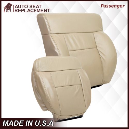 2005-2008 Ford F-150 Seat Cover in Tan: Choose Leather or Vinyl- 2000 2001 2002 2003 2004 2005 2006- Leather- Vinyl- Seat Cover Replacement- Auto Seat Replacement