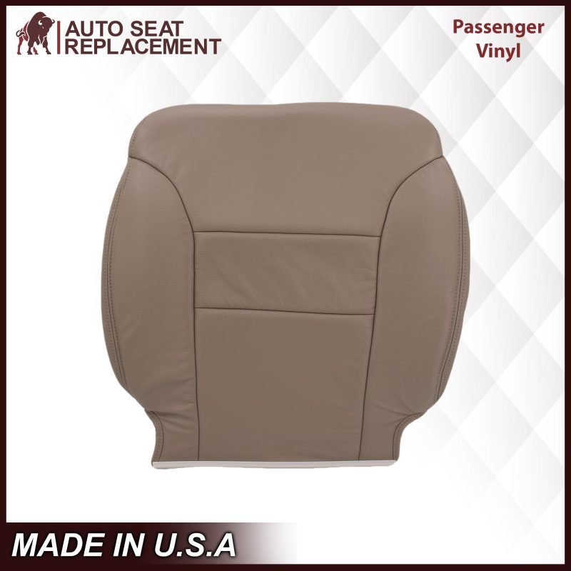 1995-1999 Chevy Tahoe/Suburban/Silverado Seat Cover in Tan (60/40 Bench Bottoms): Choose your options- 2000 2001 2002 2003 2004 2005 2006- Leather- Vinyl- Seat Cover Replacement- Auto Seat Replacement