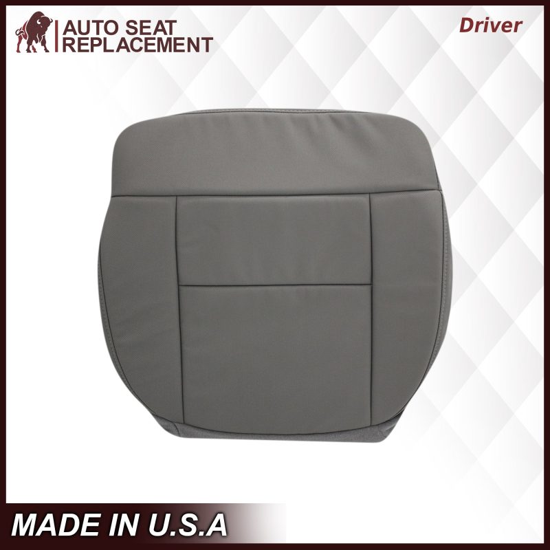 2004 2005 2006 2007 2008 Ford F150 Lariat Cloth Seat Covers in Medium Flint Gray- 2000 2001 2002 2003 2004 2005 2006- Leather- Vinyl- Seat Cover Replacement- Auto Seat Replacement