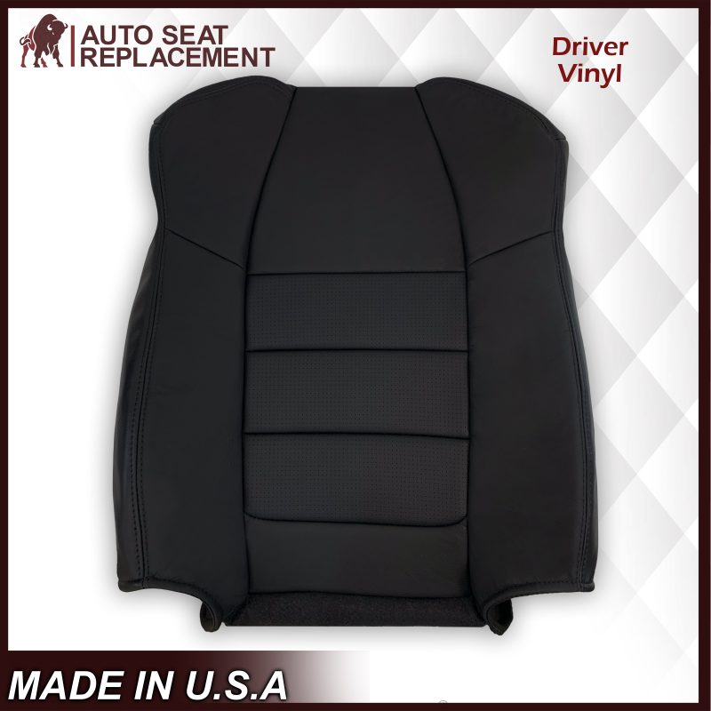 top driver vinyl auto seat