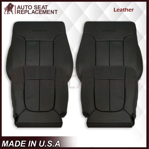 tops and bottoms leather auto seat